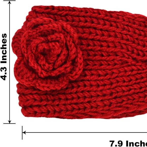 Chunky Winter Knit Headbands 4pcs Set main image 5